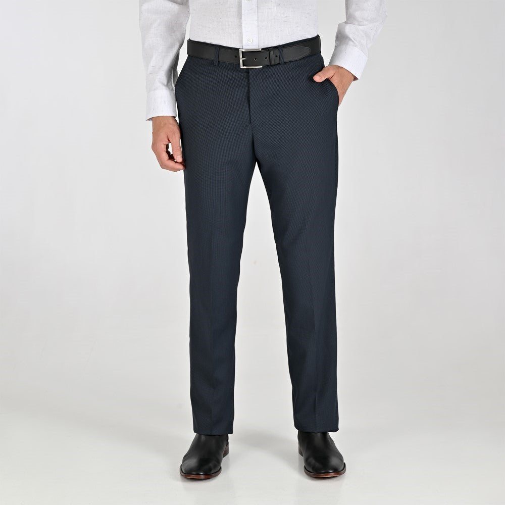 Pantalón de vestir Yale Regular Fit 4735 Azul Petróleo