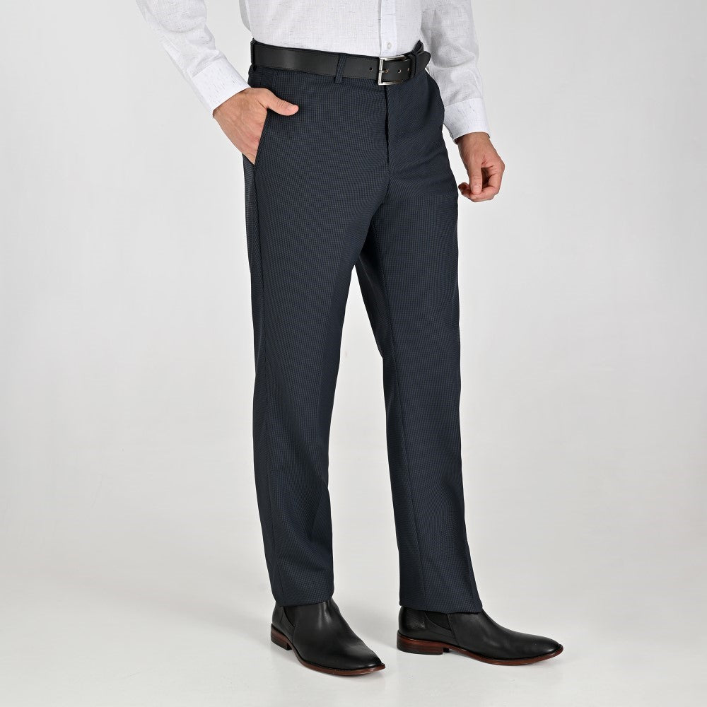 Pantalón de vestir Yale Regular Fit 4735 Azul Petróleo
