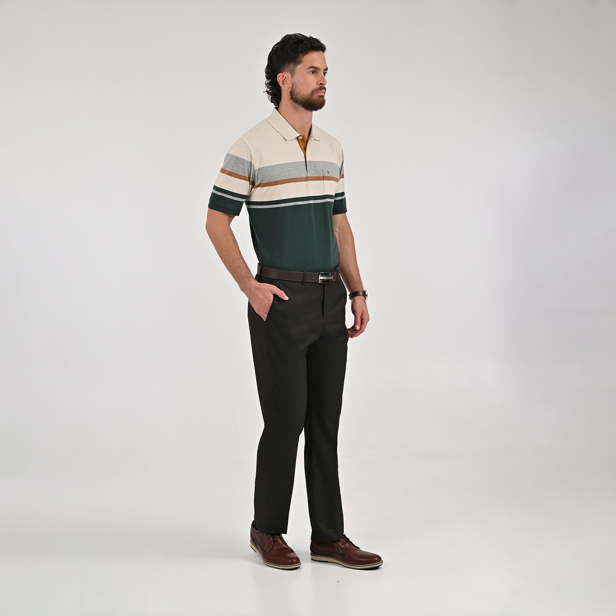 Pantalón de vestir Yale Regular Fit 4735 Chocolate