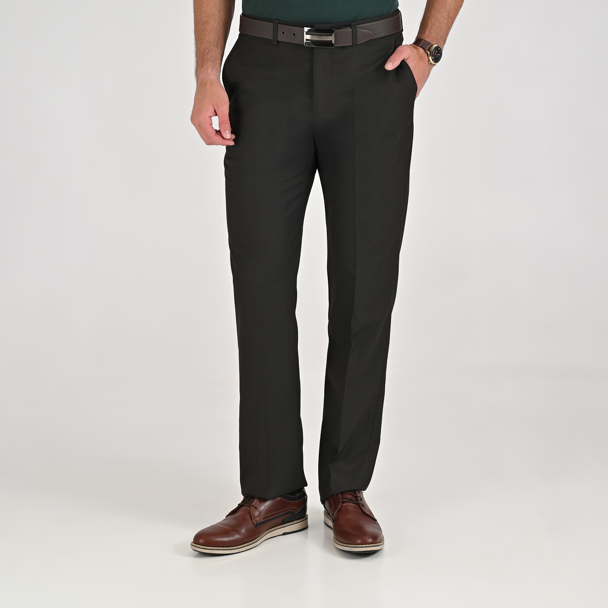 Pantalón de vestir Yale Regular Fit 4735 Chocolate