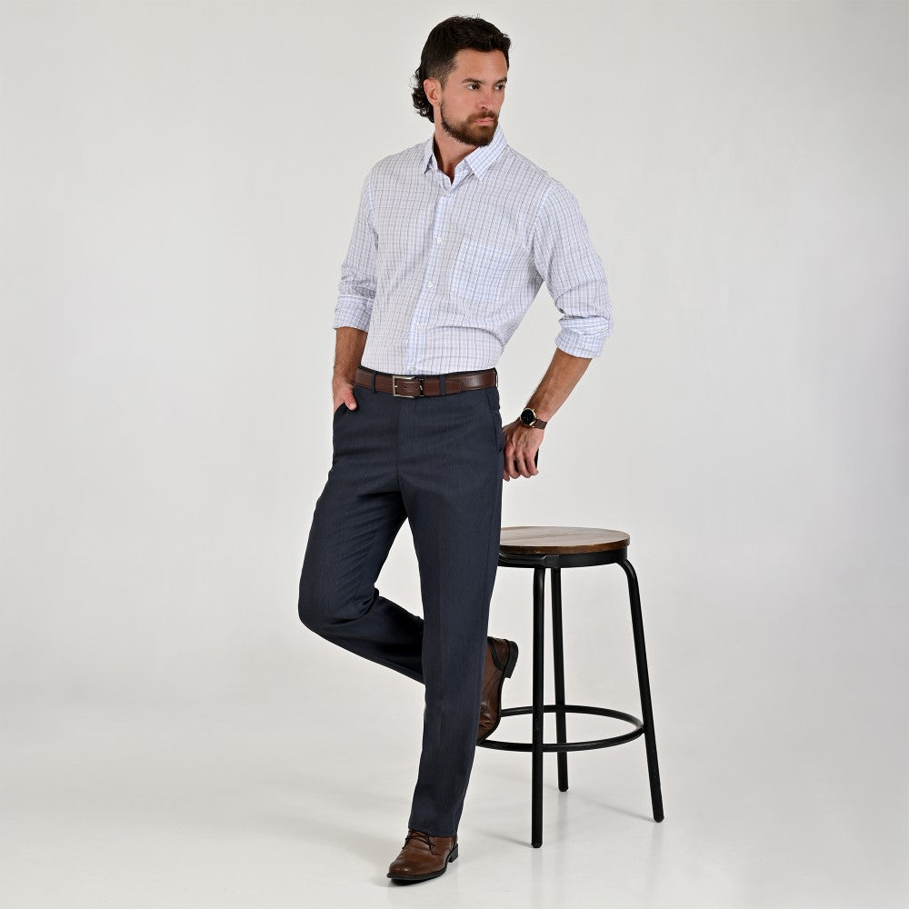 Pantalón de vestir Yale Regular Fit 4737 Azul Marino