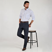 Pantalón de vestir Yale Regular Fit 4737 Azul Marino
