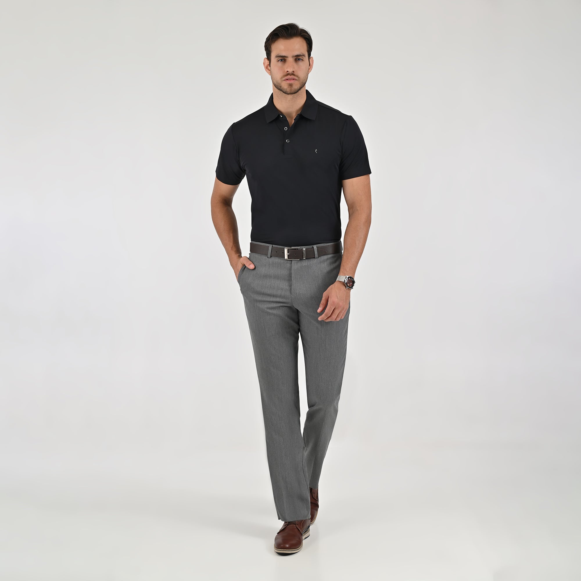 Pantalón de vestir Yale Regular Fit 4737 Kaki
