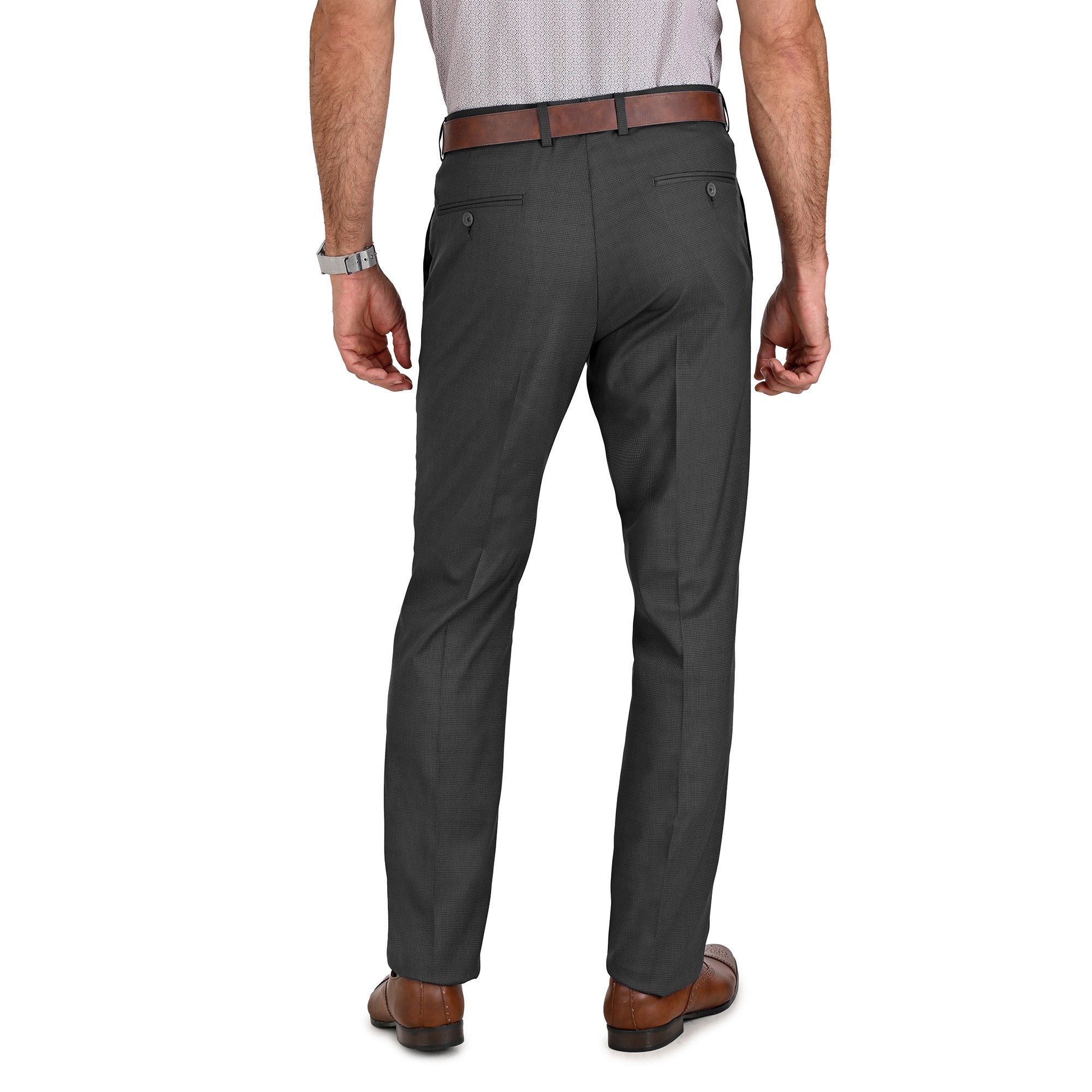 Pantalon de Vestir Yale Collection 3770 Gris Oxford