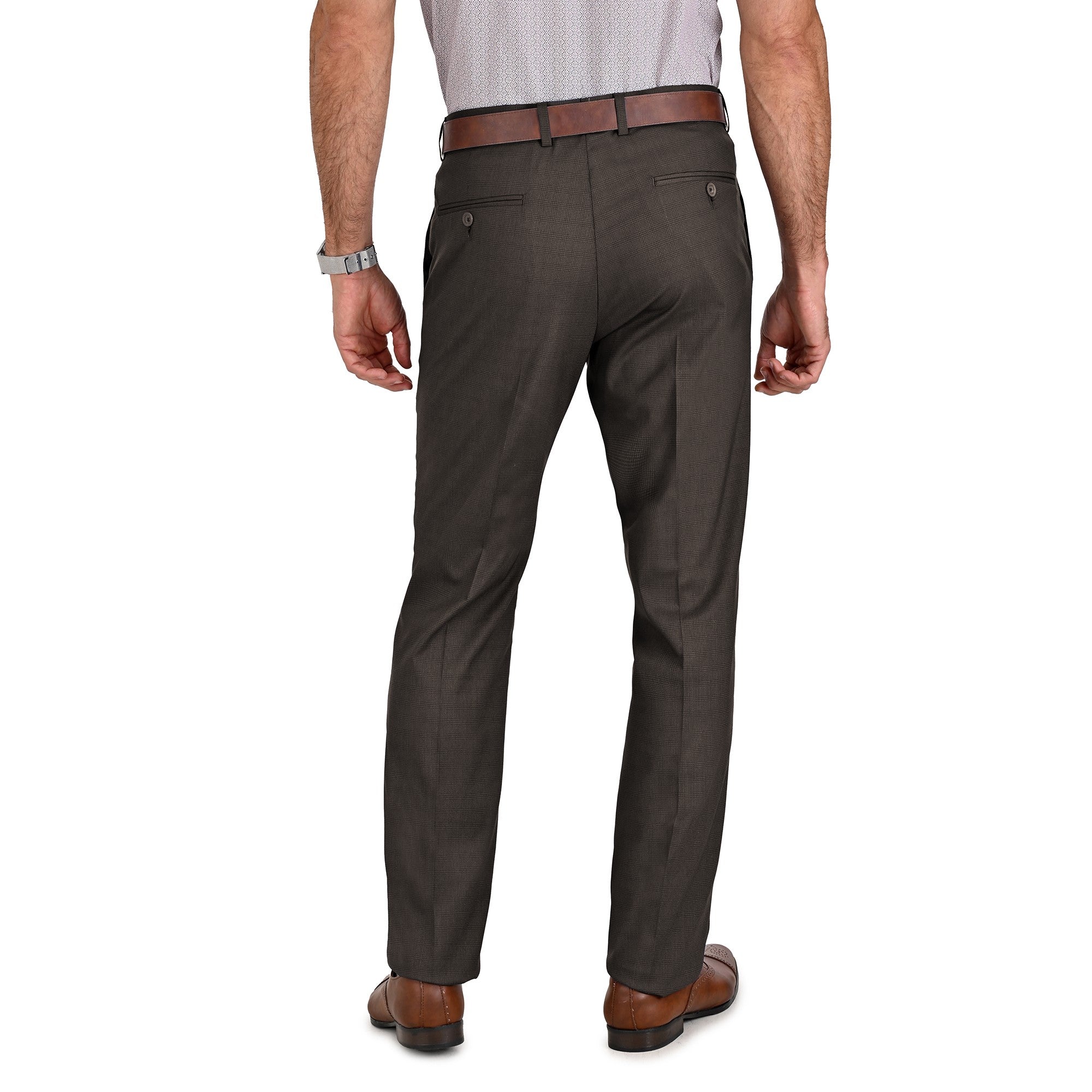 Pantalon de Vestir Yale Collection 3770 Café