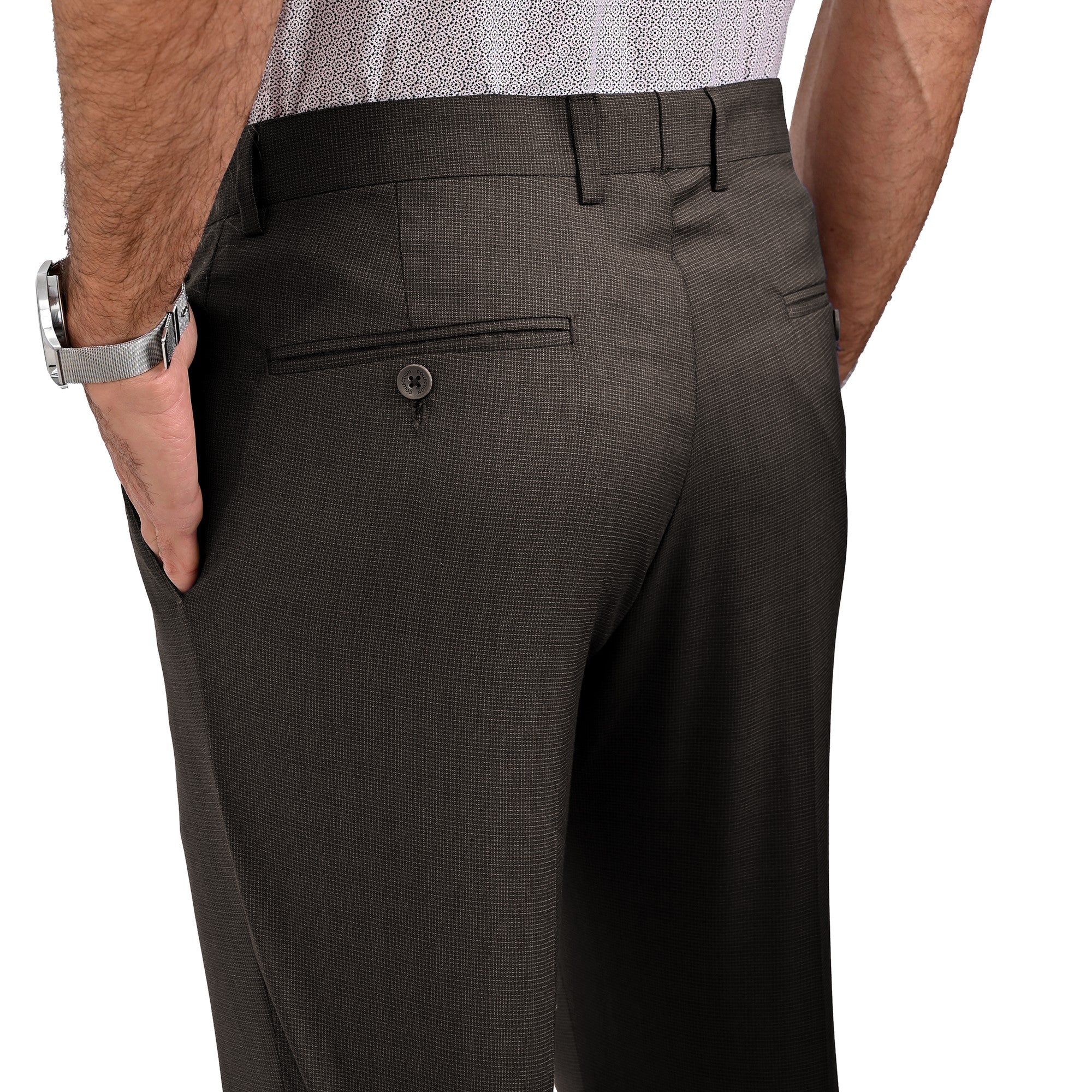 Pantalon de Vestir Yale Collection 3770 Café