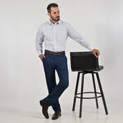 Pantalón de vestir Yale Slim Fit Azul marino  7408 Azul marino