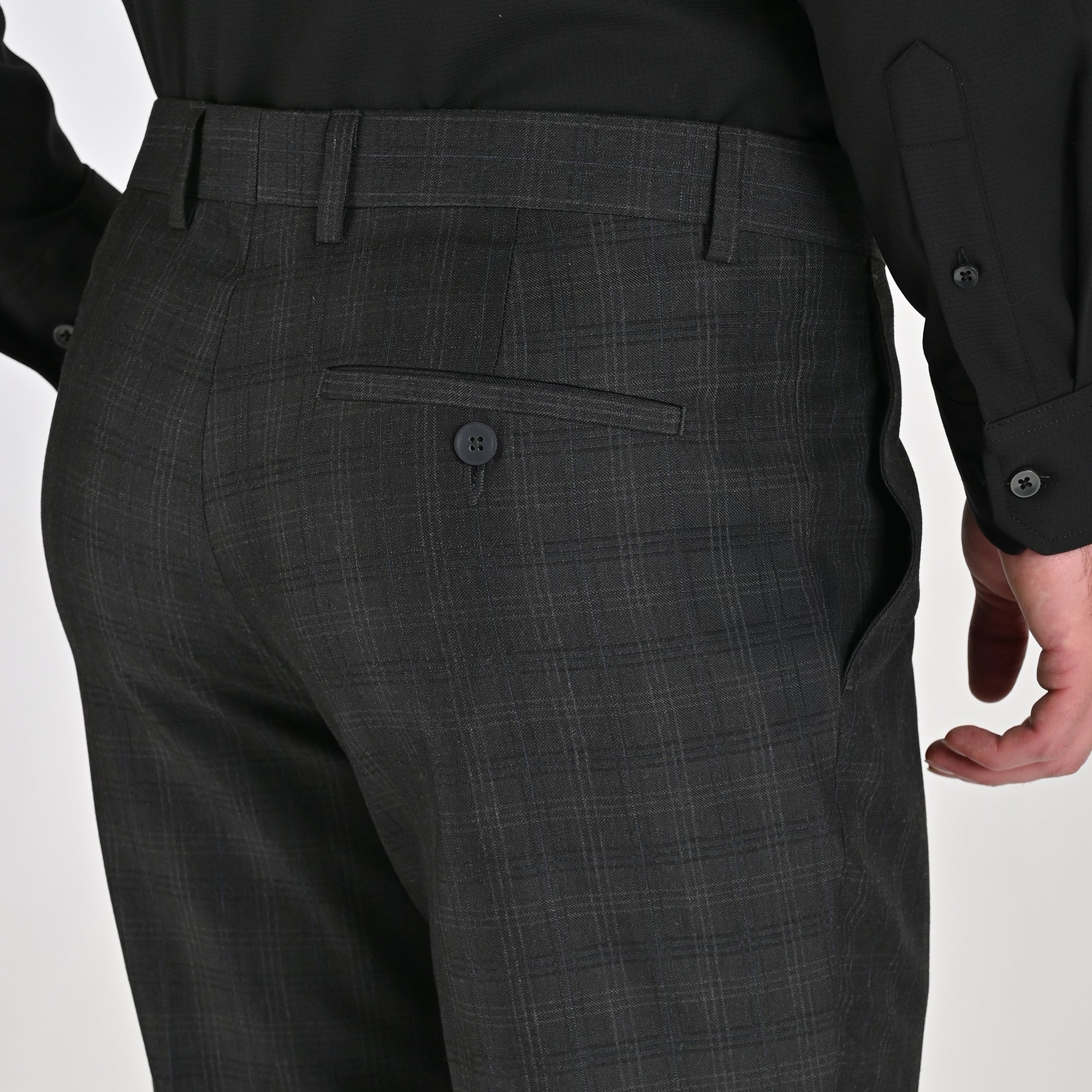 Pantalón de vestir Yale Regular Fit 4705 Gris Oxford