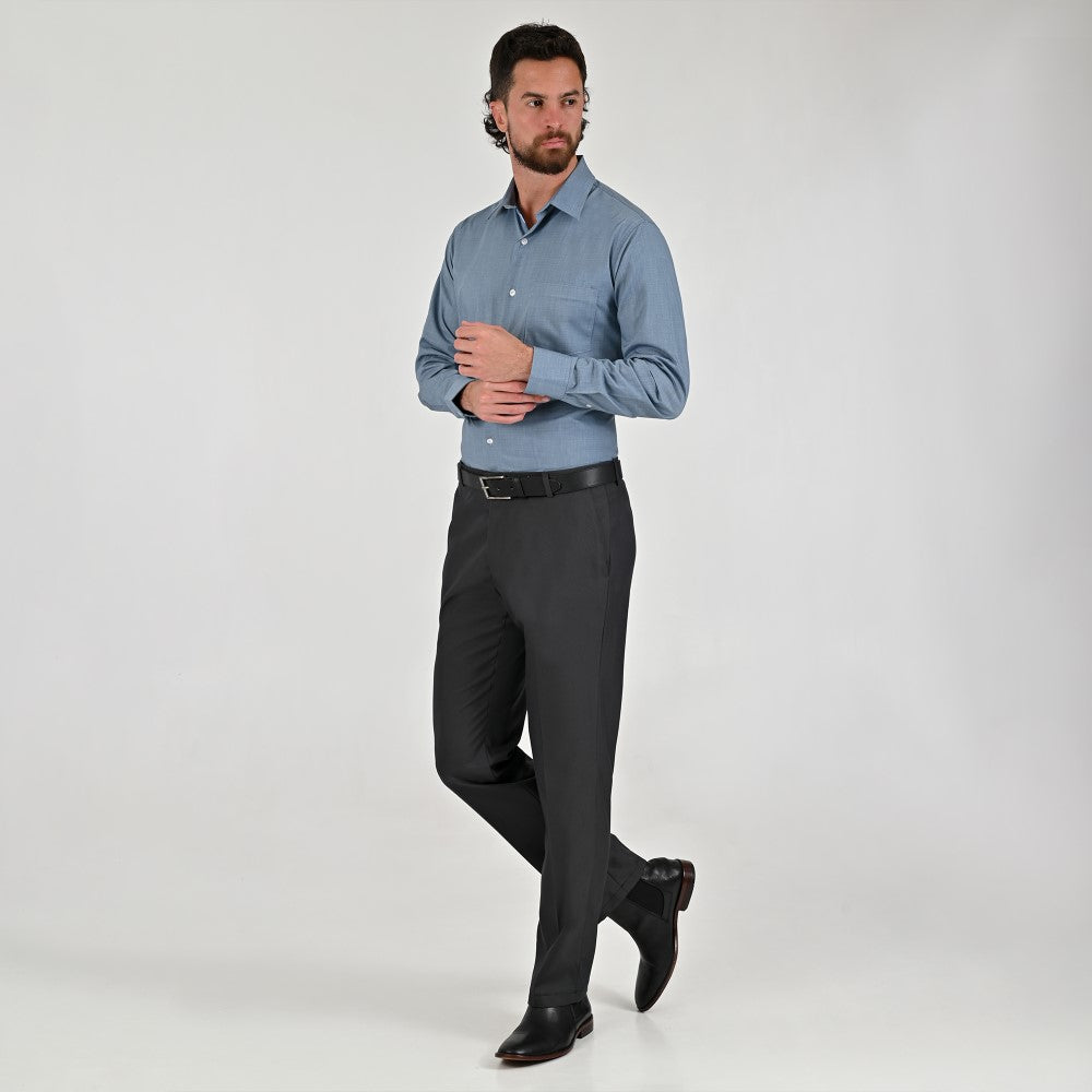 Pantalón de vestir Yale Regular Fit 7341 Gris Oxford