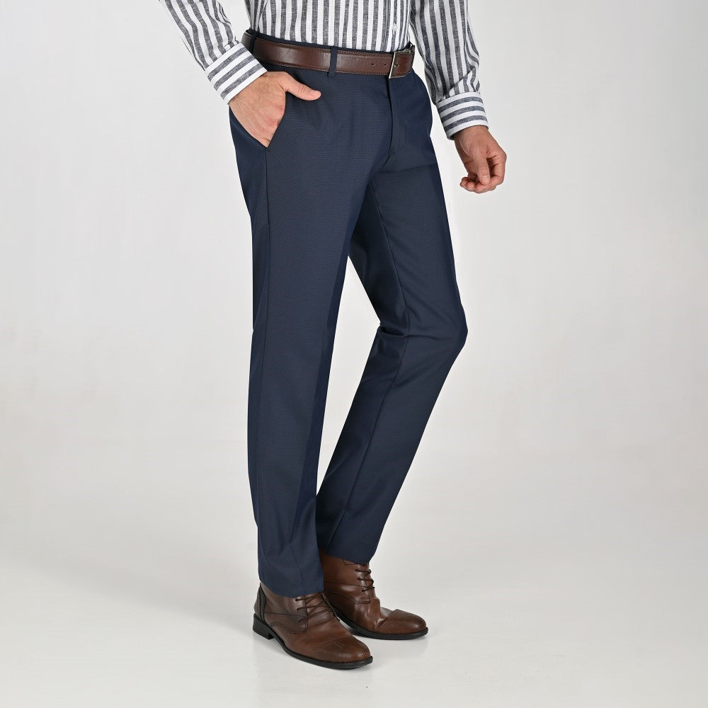 Pantalón de vestir Yale Regular Fit 7341 Azul Marino