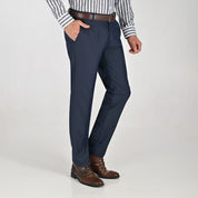 Pantalón de vestir Yale Regular Fit 7341 Azul Marino