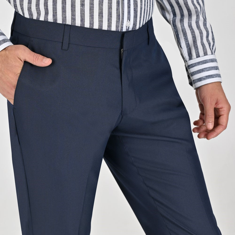 Pantalón de vestir Yale Regular Fit 7341 Azul Marino