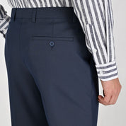 Pantalón de vestir Yale Regular Fit 7341 Azul Marino