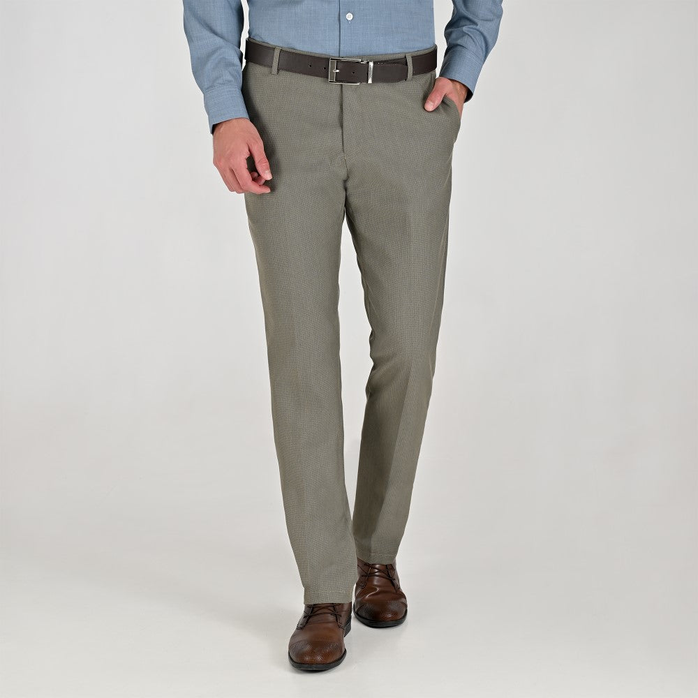 Pantalón de vestir Yale Regular Fit 7341 Kaki Especial