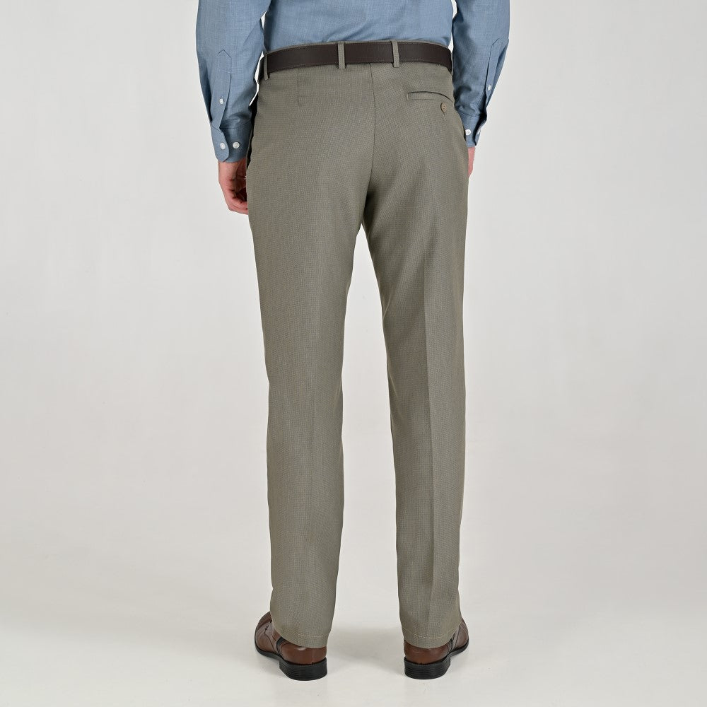 Pantalón de vestir Yale Regular Fit 7341 Kaki Especial