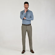 Pantalón de vestir Yale Regular Fit 7341 Kaki Especial