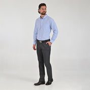 Pantalón de vestir Yale Regular Fit 7356 Azul Zafiro