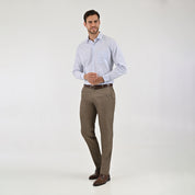 Pantalón de vestir Yale Regular Fit 7356 Avellana