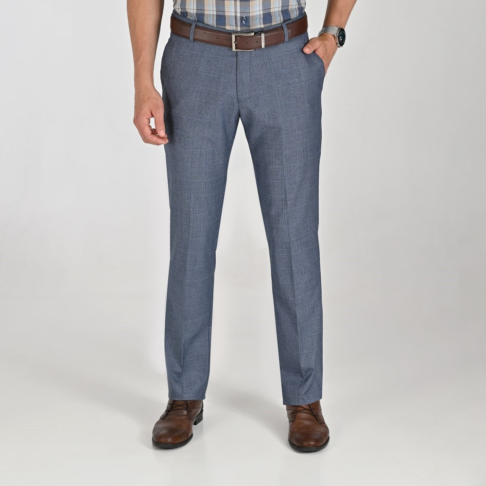 Pantalón de vestir Yale Regular Fit 7358 Azul Plumbago