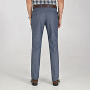 Pantalón de vestir Yale Regular Fit 7358 Azul Plumbago