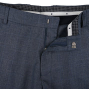 Pantalón de vestir Yale Regular Fit 7358 Azul Plumbago