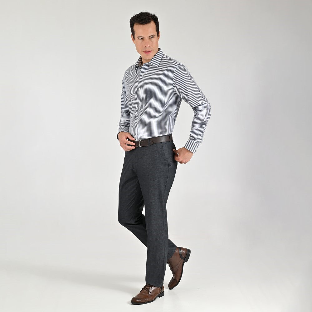 Pantalón de vestir Yale Regular Fit 7358 Azul Petróleo