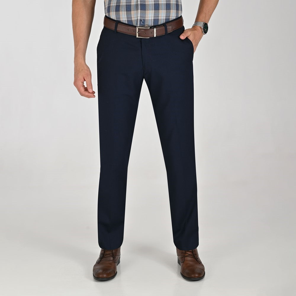 Pantalón de vestir Yale Regular Fit 8226 Azul Zafiro