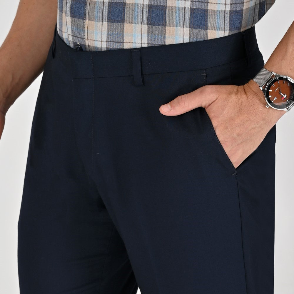 Pantalón de vestir Yale Regular Fit 8226 Azul Zafiro