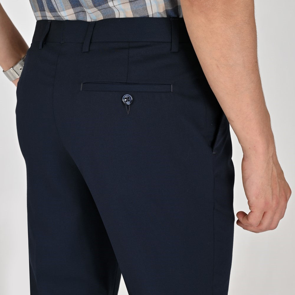 Pantalón de vestir Yale Regular Fit 8226 Azul Zafiro