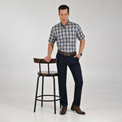 Pantalón de vestir Yale Regular Fit 8226 Azul Zafiro