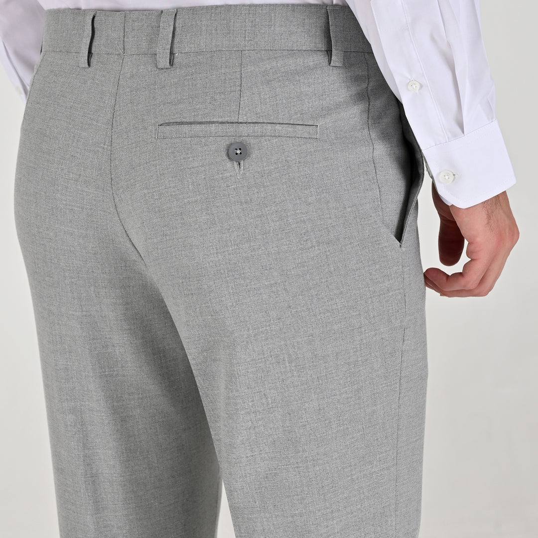 Pantalón de vestir Yale Regular Fit 8227 Gris Rata