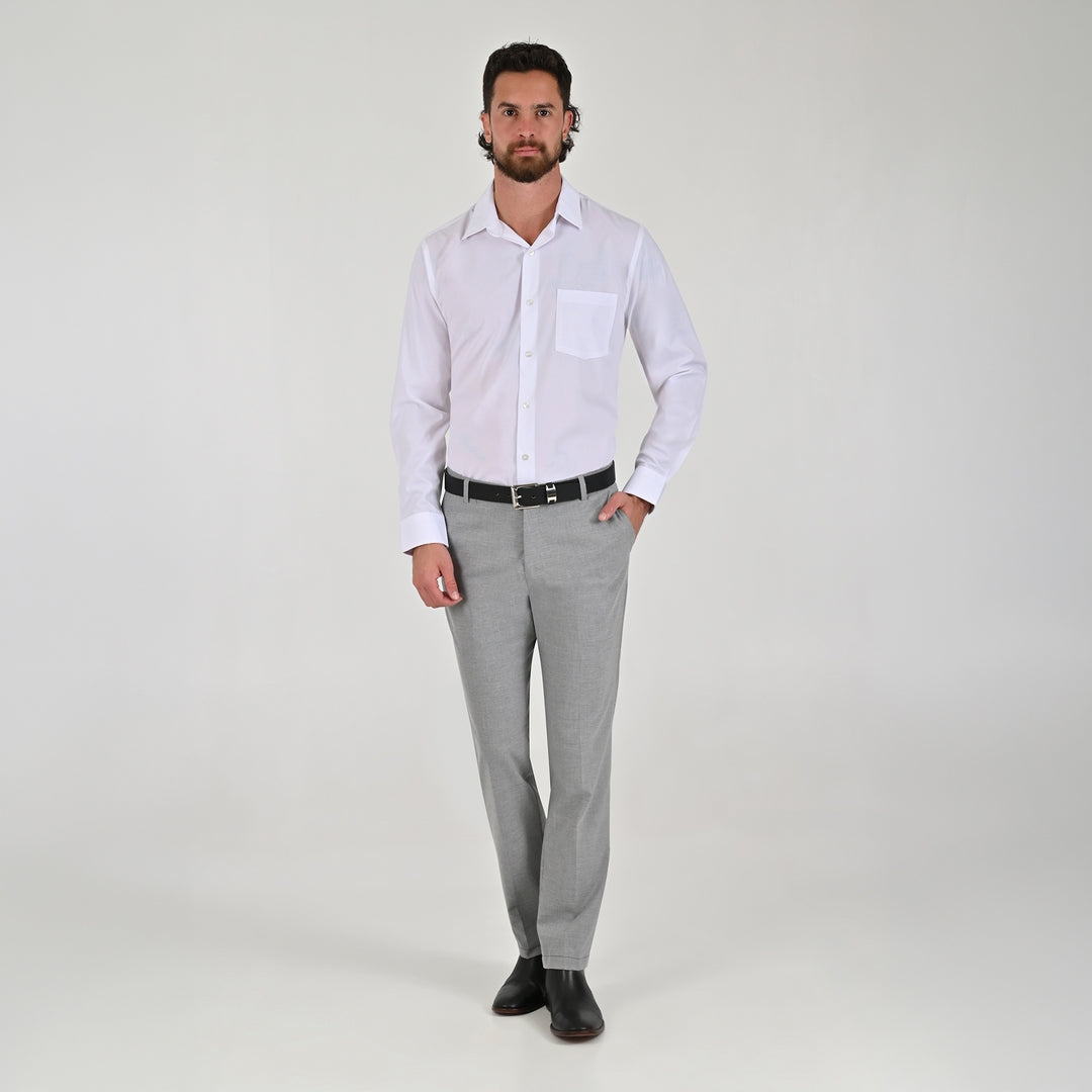 Pantalón de vestir Yale Regular Fit 8227 Gris Rata