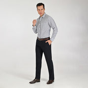Pantalón de vestir Yale Regular Fit 8227 Azul Marino