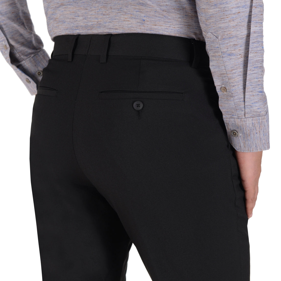 Pantalón de Vestir Yale Regular Fit Sin Pinzas 0342