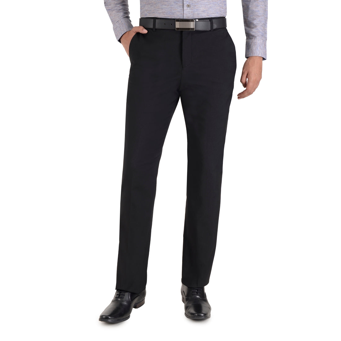 Pantalón de Vestir Yale Regular Fit Sin Pinzas 0342