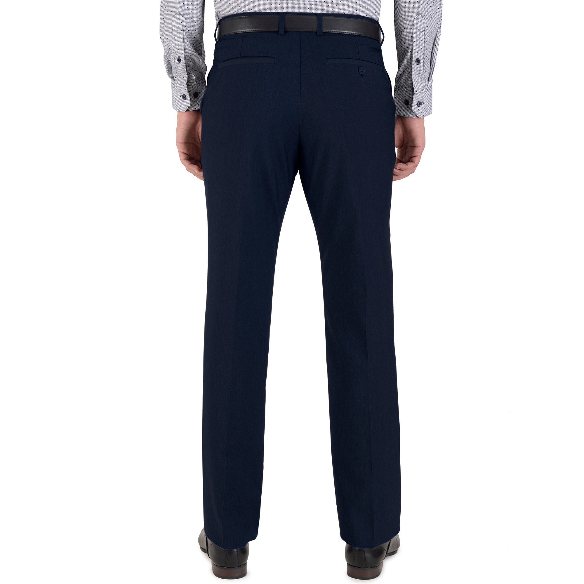 Pantalón de Vestir Yale Regular Fit Sin Pinzas 0342