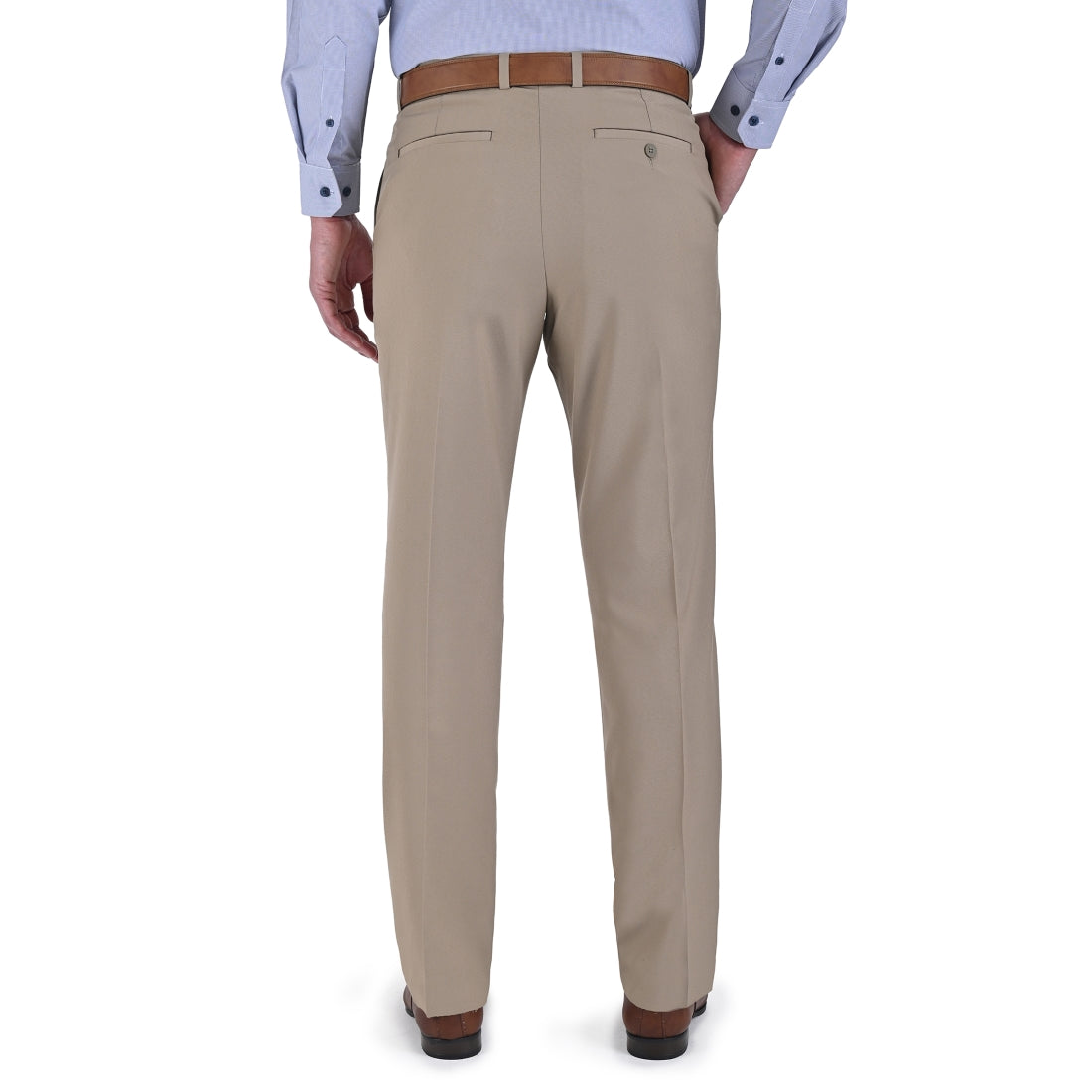 Pantalón de Vestir Yale Regular Fit Sin Pinzas 0342