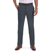 Pantalon de Vestir Yale 1335 Sin Pinzas Gris Medio