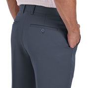 Pantalon de Vestir Yale 1335 Sin Pinzas Gris Medio