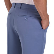 Pantalon de Vestir Yale 1335 Sin Pinzas Azul Petroleo