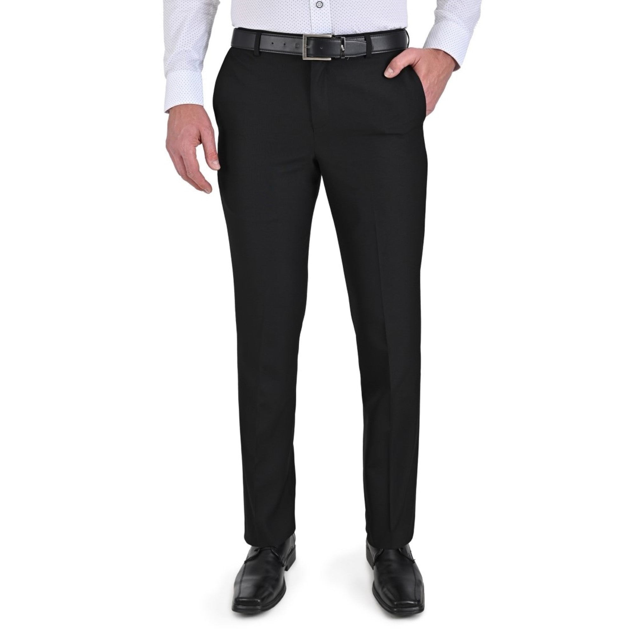 Pantalón de Vestir Yale Regular Fit Sin Pinzas 1768