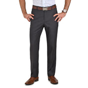Pantalon de Vestir Yale 3823 Sin Pinzas Gris Medio