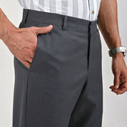 Pantalón de vestir Yale Regular Fit 6518 Gris