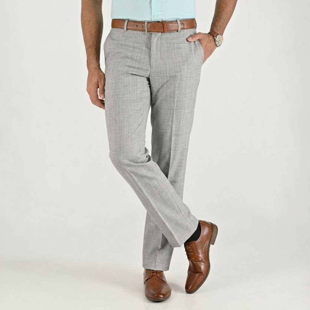 Pantalón de vestir Yale Regular Fit 7357 Gris