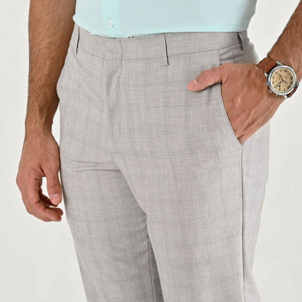 Pantalón de vestir Yale Regular Fit 7357 Gris