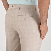 Pantalón de vestir Yale Regular Fit 7357 Arena