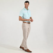 Pantalón de vestir Yale Regular Fit 7357 Arena