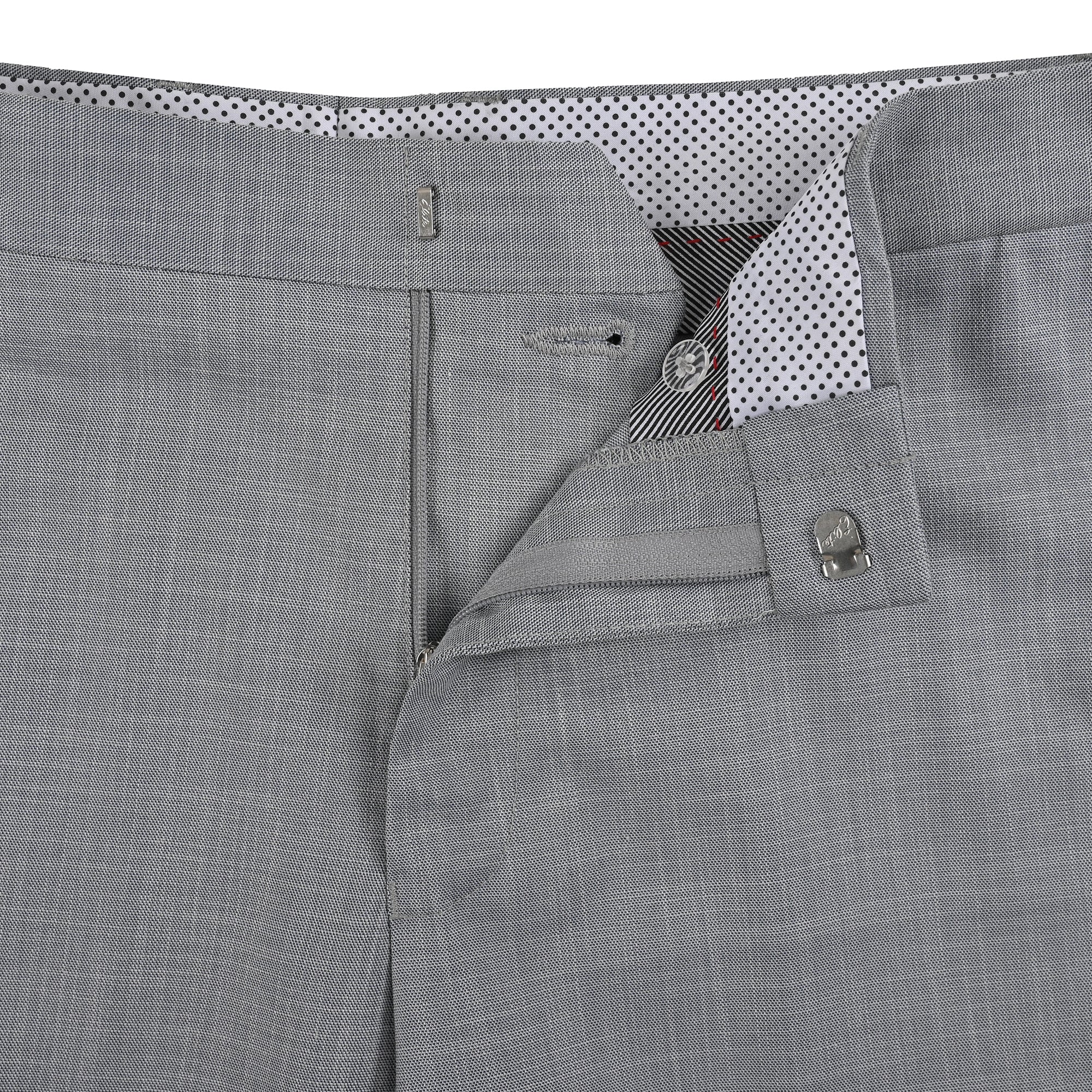 Pantalón de vestir Yale Regular Fit 8216 Gris Oxford