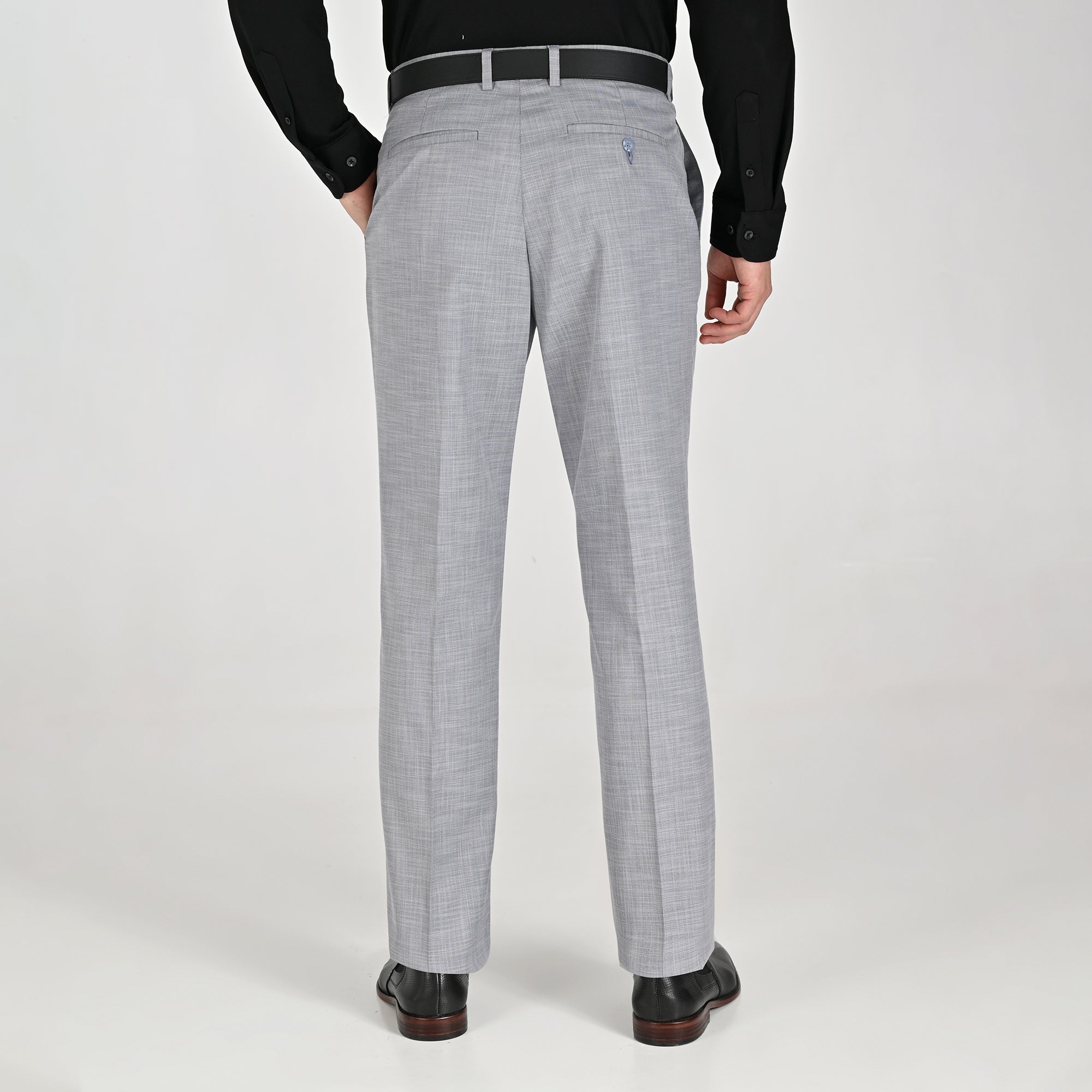 Pantalón de vestir Yale Regular Fit 8216 Azul Plumbago
