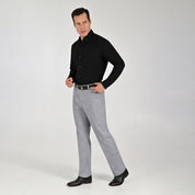 Pantalón de vestir Yale Regular Fit 8216 Azul Plumbago